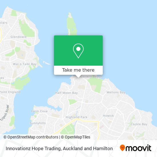 Innovationz Hope Trading map