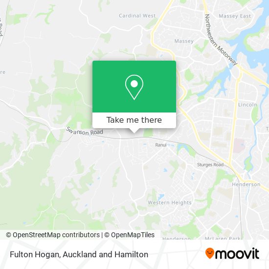 Fulton Hogan map