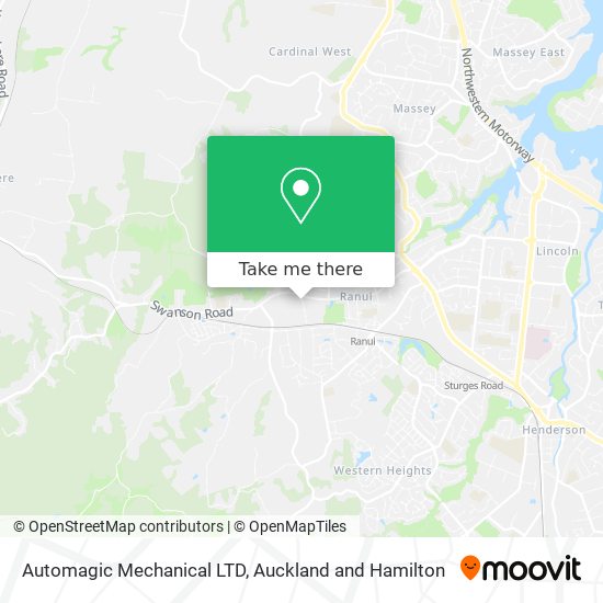 Automagic Mechanical LTD map