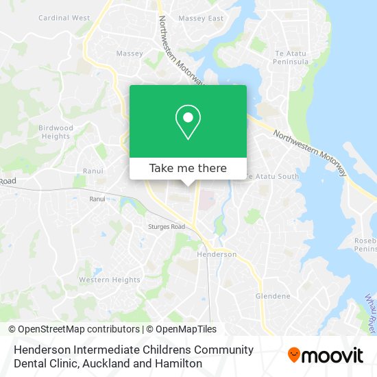 Henderson Intermediate Childrens Community Dental Clinic map