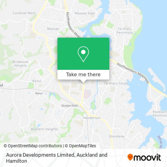 Aurora Developments Limited map