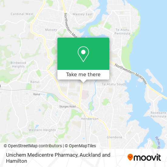 Unichem Medicentre Pharmacy map