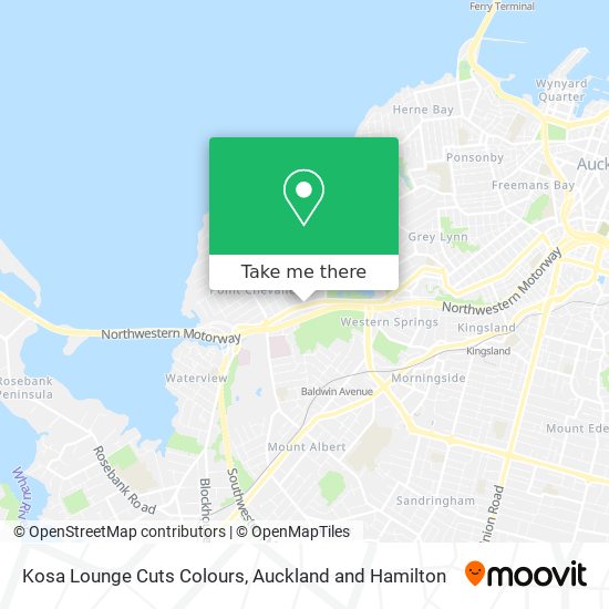 Kosa Lounge Cuts Colours map