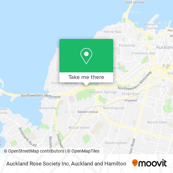 Auckland Rose Society Inc map