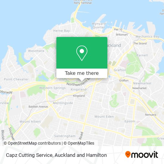 Capz Cutting Service map