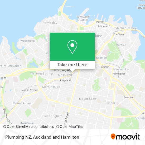 Plumbing NZ map