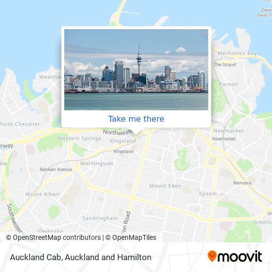 Auckland Cab地图