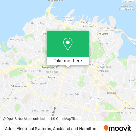 Adsel Electrical Systems map