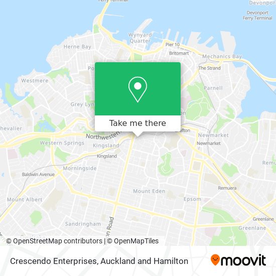 Crescendo Enterprises map