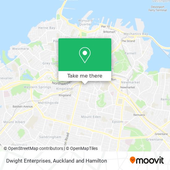 Dwight Enterprises map