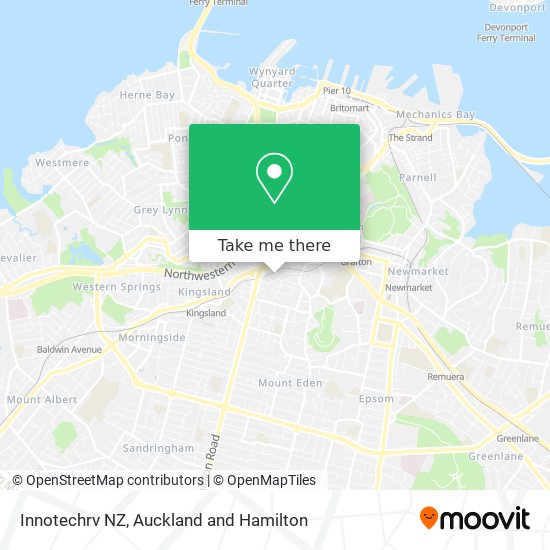 Innotechrv NZ map