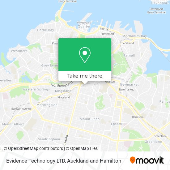 Evidence Technology LTD map