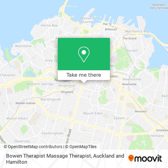 Bowen Therapist Massage Therapist map