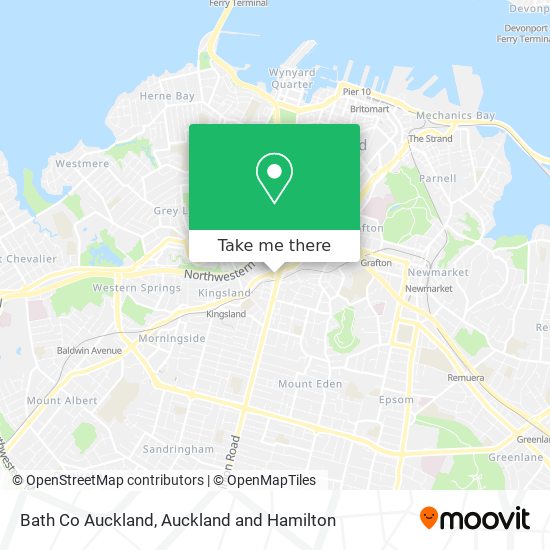 Bath Co Auckland地图