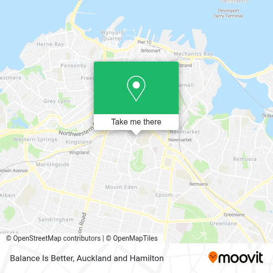 Balance Is Better map