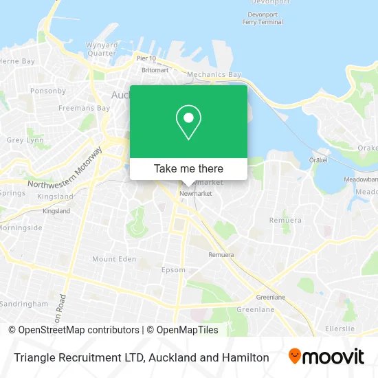 Triangle Recruitment LTD map