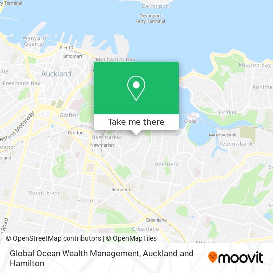 Global Ocean Wealth Management map