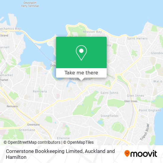 Cornerstone Bookkeeping Limited map