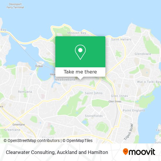 Clearwater Consulting map