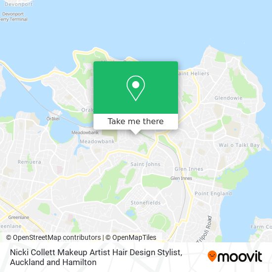 Nicki Collett Makeup Artist Hair Design Stylist map