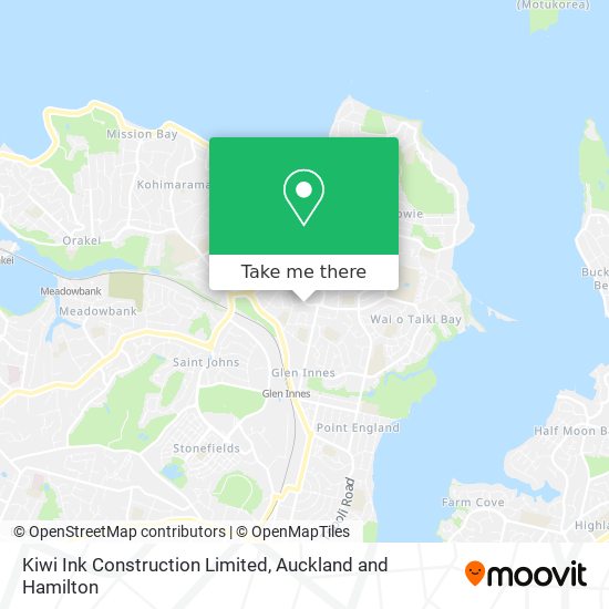 Kiwi Ink Construction Limited map