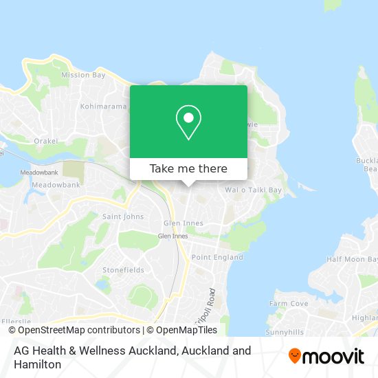 AG Health & Wellness Auckland地图