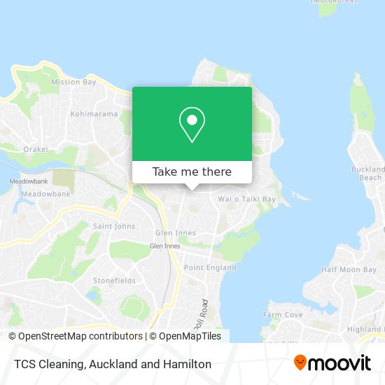TCS Cleaning map