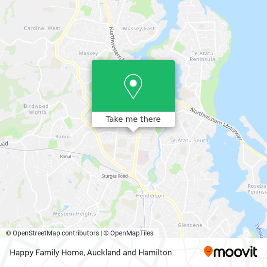 Happy Family Home map