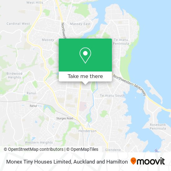 Monex Tiny Houses Limited map