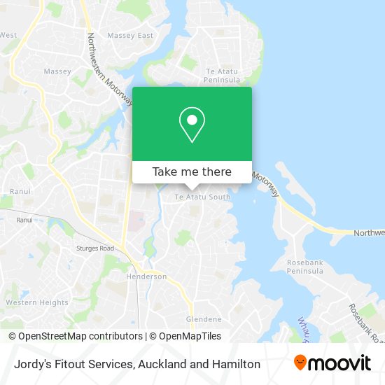 Jordy's Fitout Services map