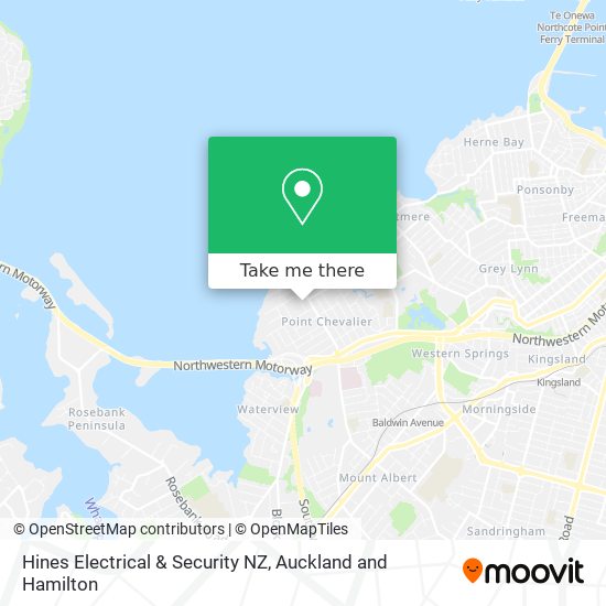 Hines Electrical & Security NZ地图