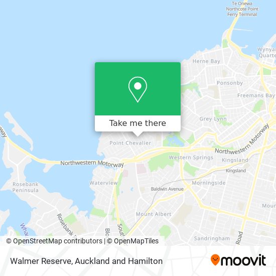 Walmer Reserve map