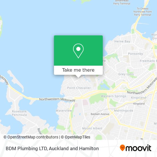 BDM Plumbing LTD map