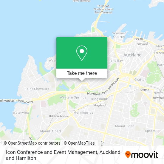 Icon Conference and Event Management map