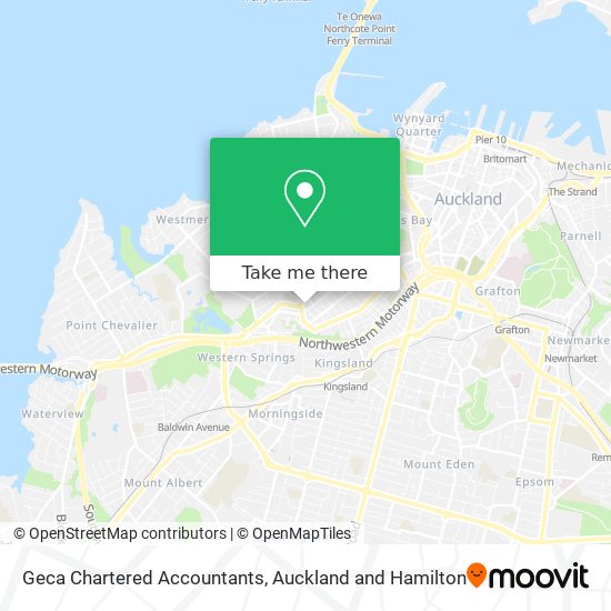 Geca Chartered Accountants map