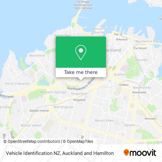 Vehicle Identification NZ地图