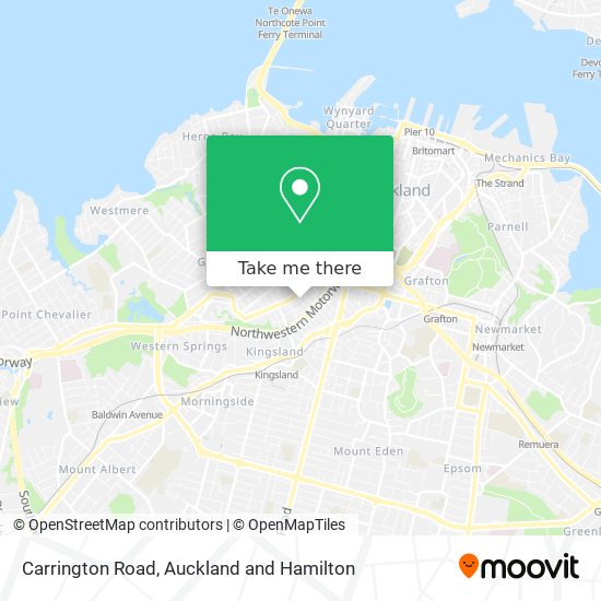 Carrington Road map