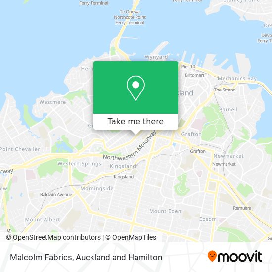 Malcolm Fabrics map