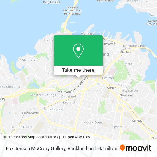 Fox Jensen McCrory Gallery map