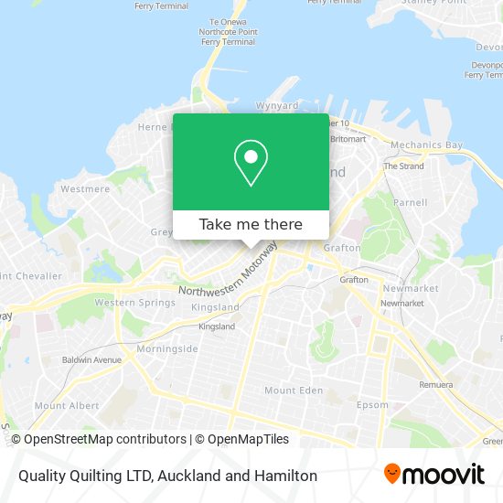 Quality Quilting LTD map