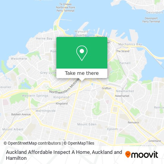 Auckland Affordable Inspect A Home地图