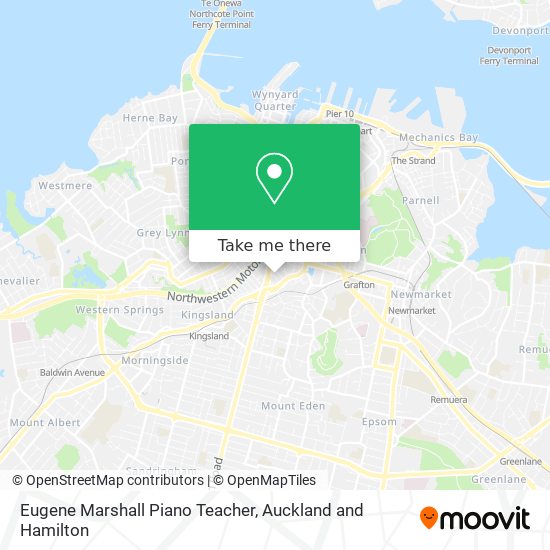 Eugene Marshall Piano Teacher map