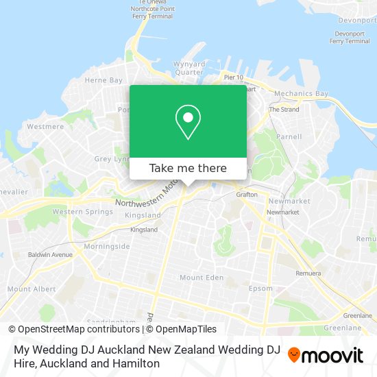 My Wedding DJ Auckland New Zealand Wedding DJ Hire map