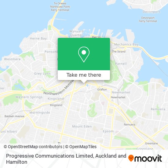 Progressive Communications Limited map