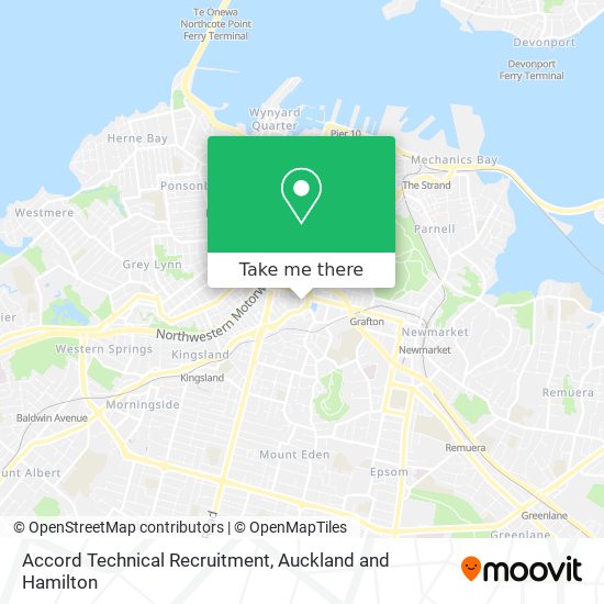 Accord Technical Recruitment map