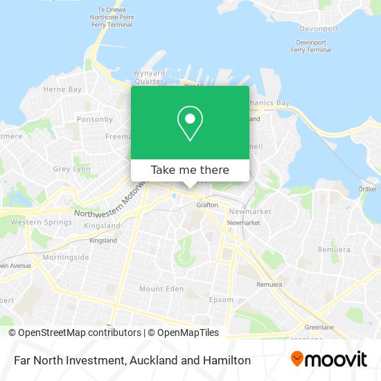 Far North Investment map