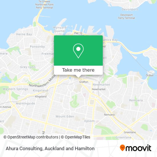 Ahura Consulting map