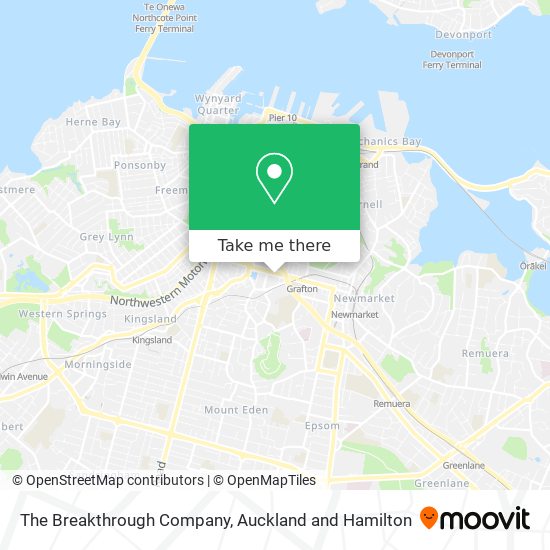 The Breakthrough Company map