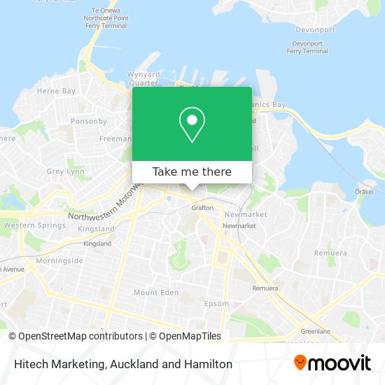 Hitech Marketing map