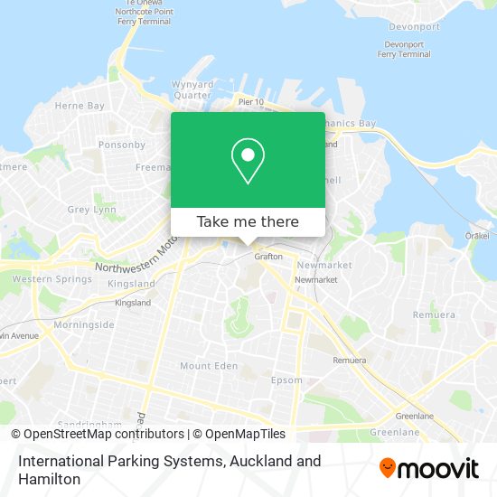 International Parking Systems map